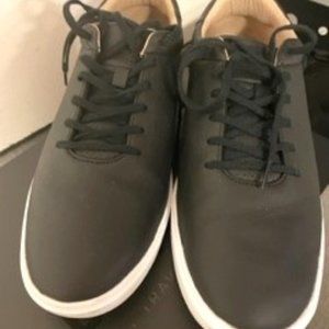 Travis Mathew- Cuater Men's Black leather Sneaker - Sz 11 1/2